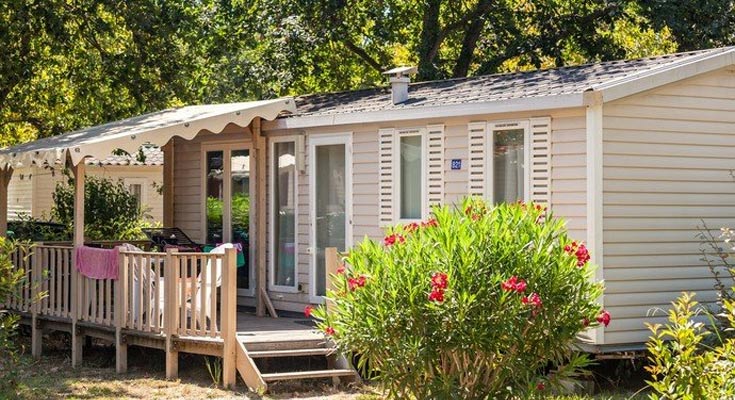 extérieur du mobil-home Comfort